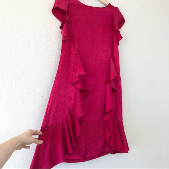 Chloe Ruffle Mini Dress - Picture 2 of 7